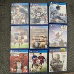 PS4 & XBOX One Games