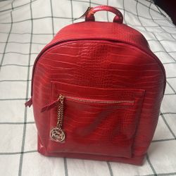 Rena Croco Leather Backpack