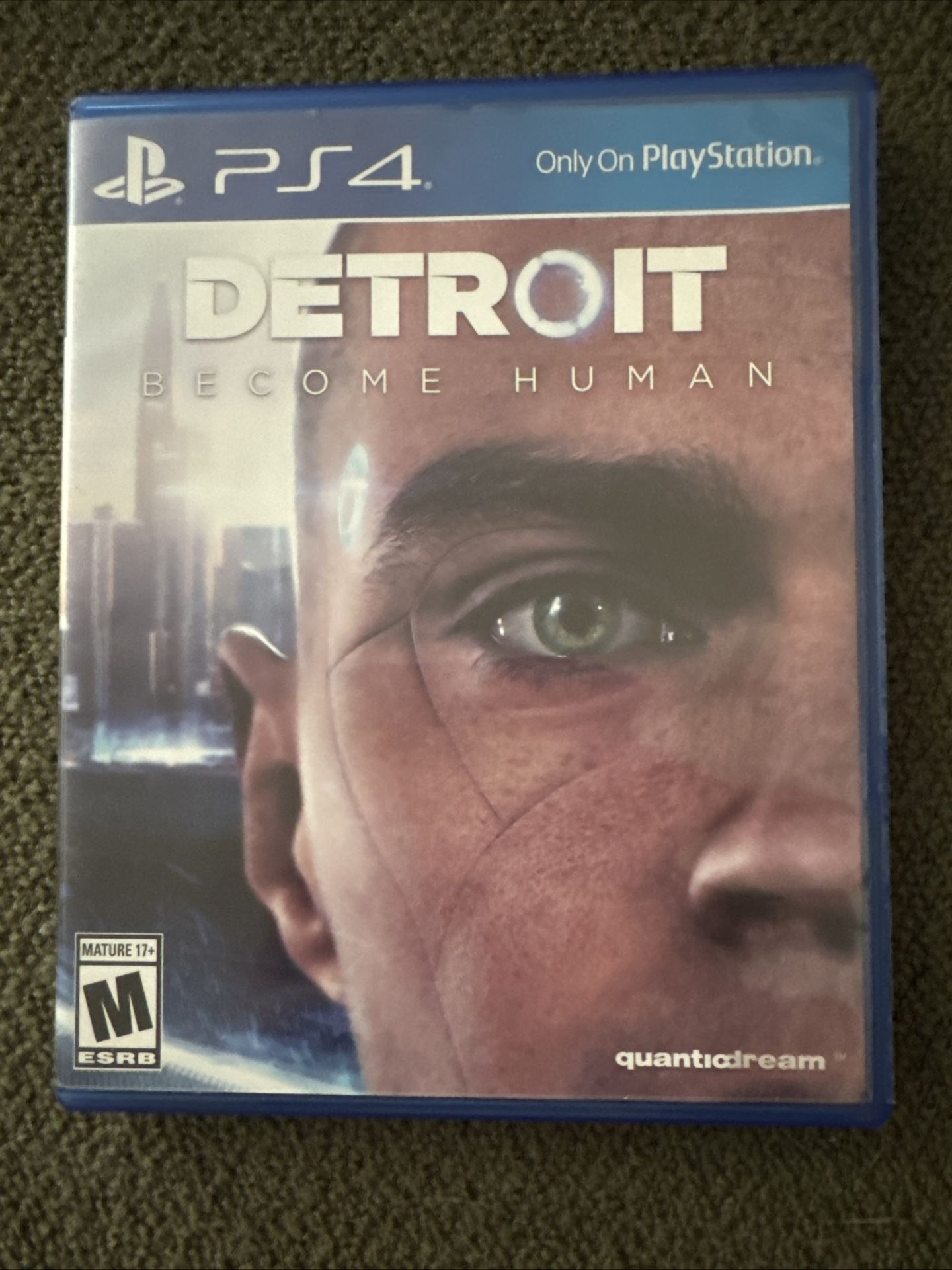 Detroit: Become Human (PS4, 2018)  very good condition - Case & Disc,!