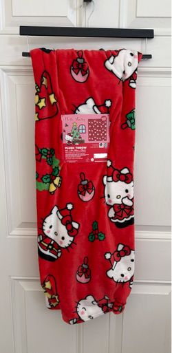 Hello Kitty Christmas Blanket