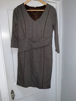 The Limited Herringbone Sheath Dress M