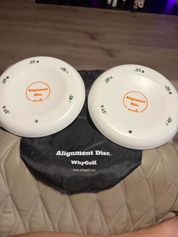 Golf alignment disc (2 pack) NEW