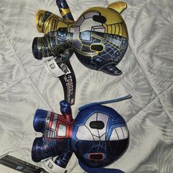Bumble Bee And Optimus Prime Tramsformers Plush Collectable 