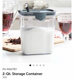 Princess house contenedor de 2 qt