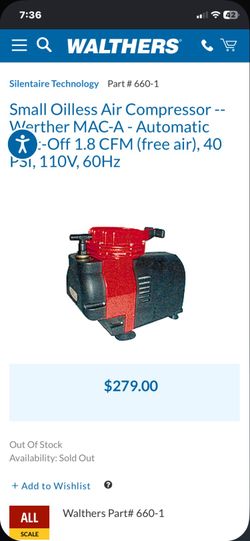 Air brush compressor
