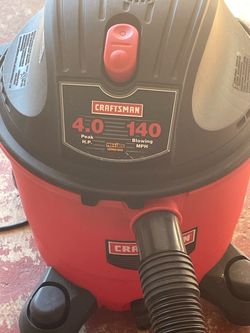 Craftsman wet/dry shop vaacuum -4.0 HP