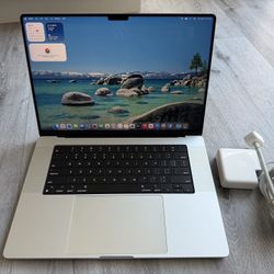 MacBook Pro 16”, 2021  M1 Pro Chip, 16GB/1TB Storage, Good Condition For $820 Firm