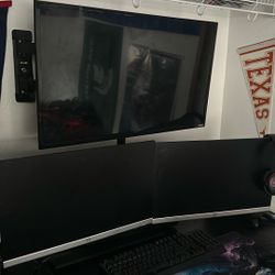 2 ! 24 Inch Monitor HP No Stand Included 