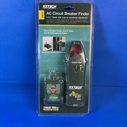 Extech CB10 Circuit Breaker Finder GFCI Tester Electrical Outlet Locator Tool
