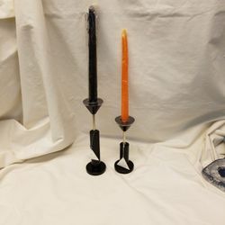 2 Candleholder With Candles
