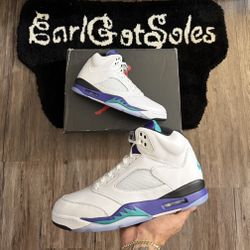 Jordan 5 Grape Size 10.5