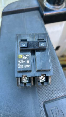 50 Amp 2-pole home line breaker