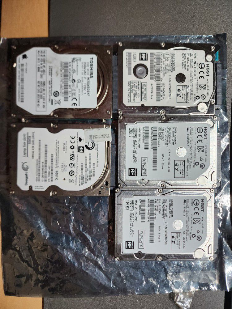 Laptop Hard Drive 7200 RPM DRIVES WILL BE TESTED BEFORE BUYING...!!!!