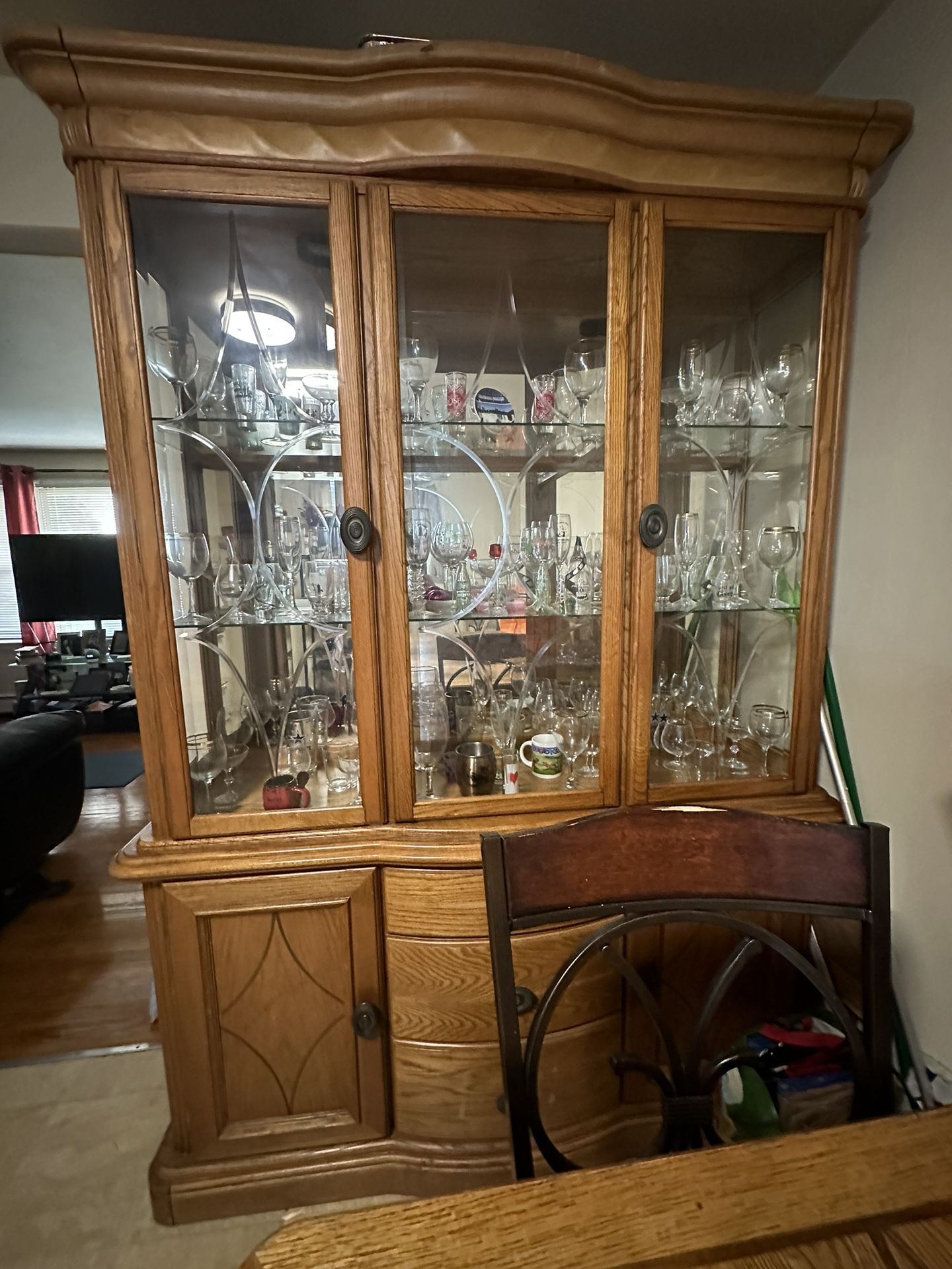 China Cabinet and Table