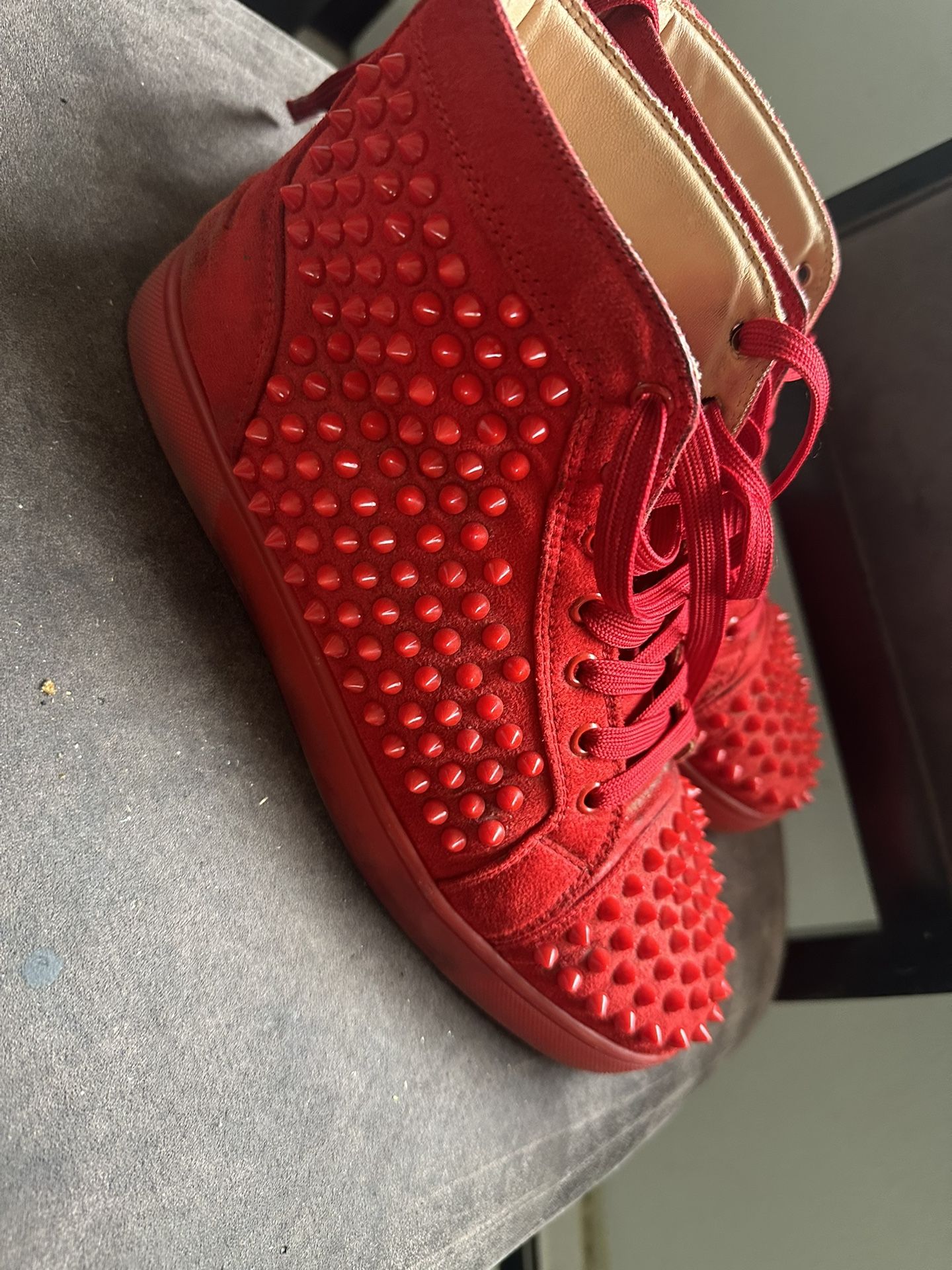 Red bottoms Size 7