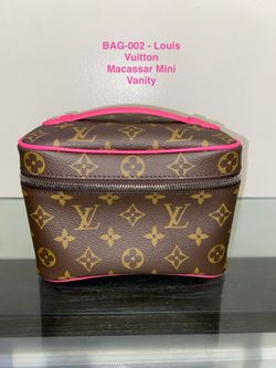 Louis Vuitton Macassar Mini Vanity