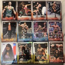 Vintage And Newer Wrestling Cards