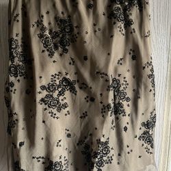 G Dresses Floral Pattern Women’s Size Large Skirt