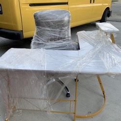 Office table with office chair