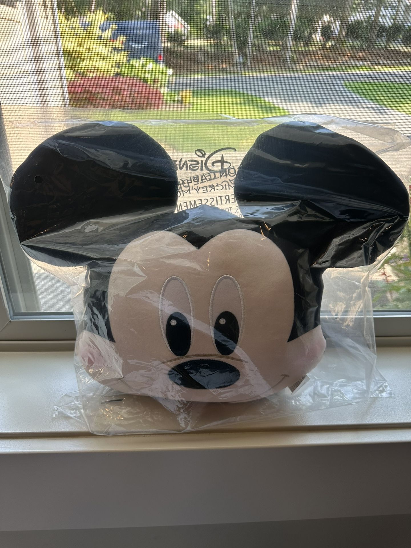 Mickey Mouse plush pillow