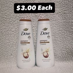 Dove Body Wash $3.00 Each 