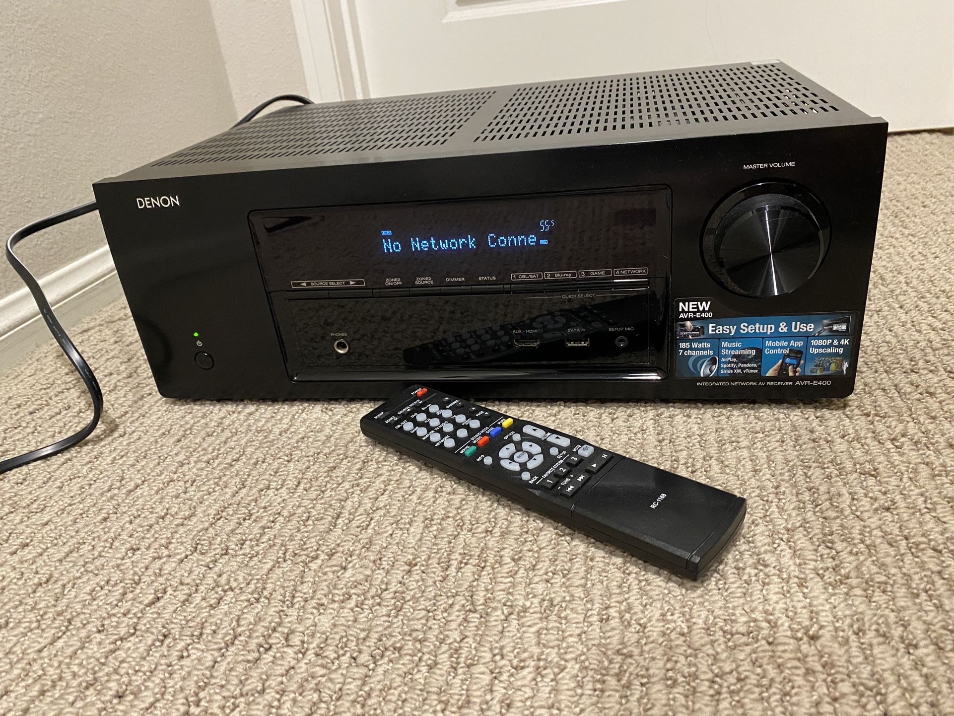 Denon AVR-E400 7-channel
