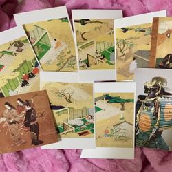 NEW! Japanese Post Cards of Tokugawa-The tale Of Genji