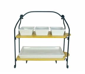 2 - Tier 7 Piece Serving Set
