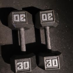 30lbs  Dumbells Weights