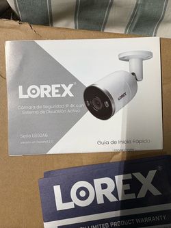8ea- Lorex 4k Security Camera