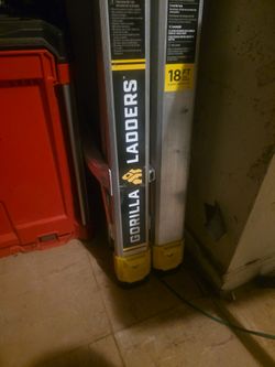 18 ft. Gorilla ladder speedlock.