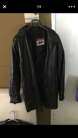 Leather jacket