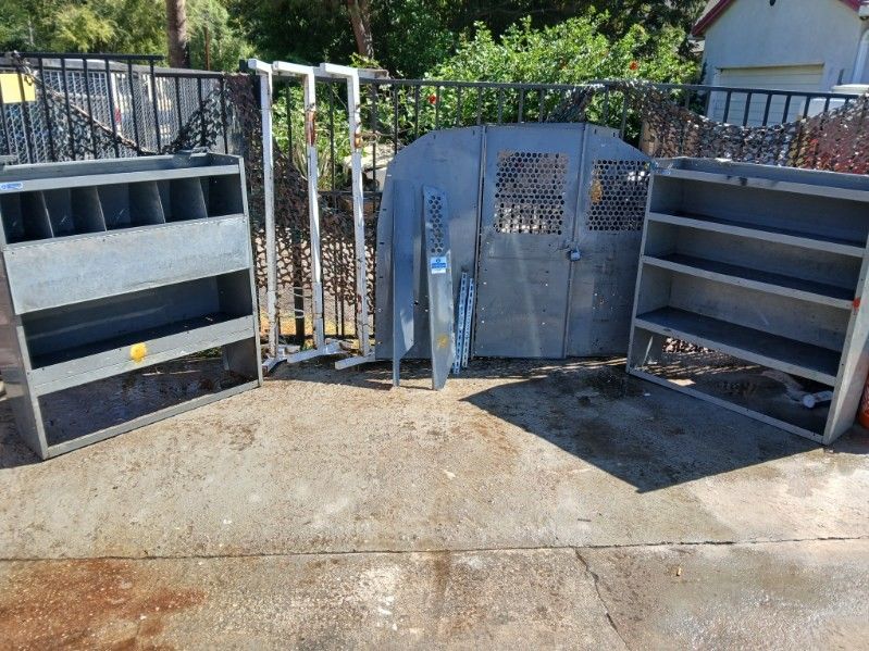Metal Van Shelves