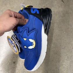 NWT Licensed Sonic the Hedgehog boys sneakers