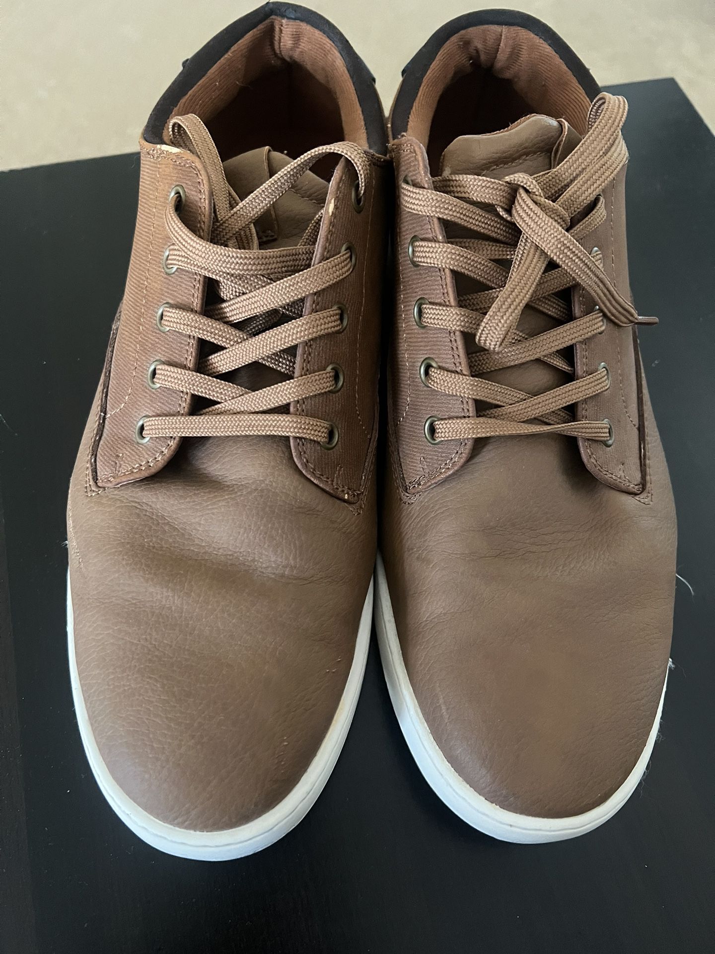 Men’s Brown Leather Aldo Shoes 