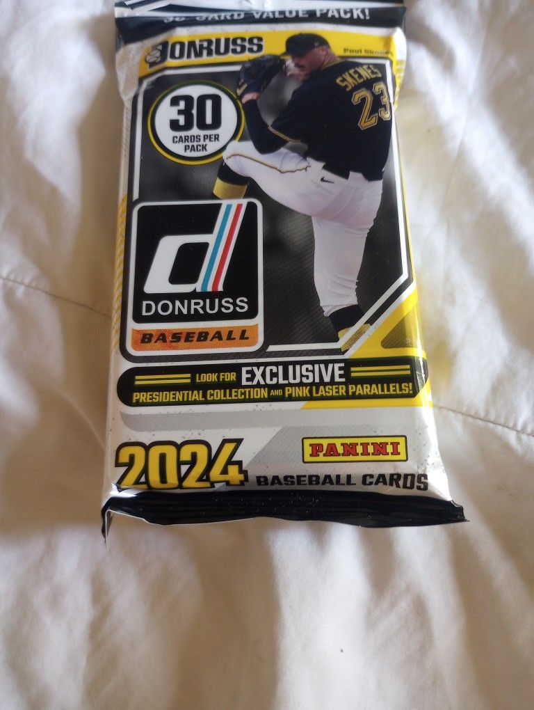 Baseball Donruss 2024 Cards Unopened Pack