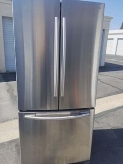 Samsung french door refrigerator stainless steel