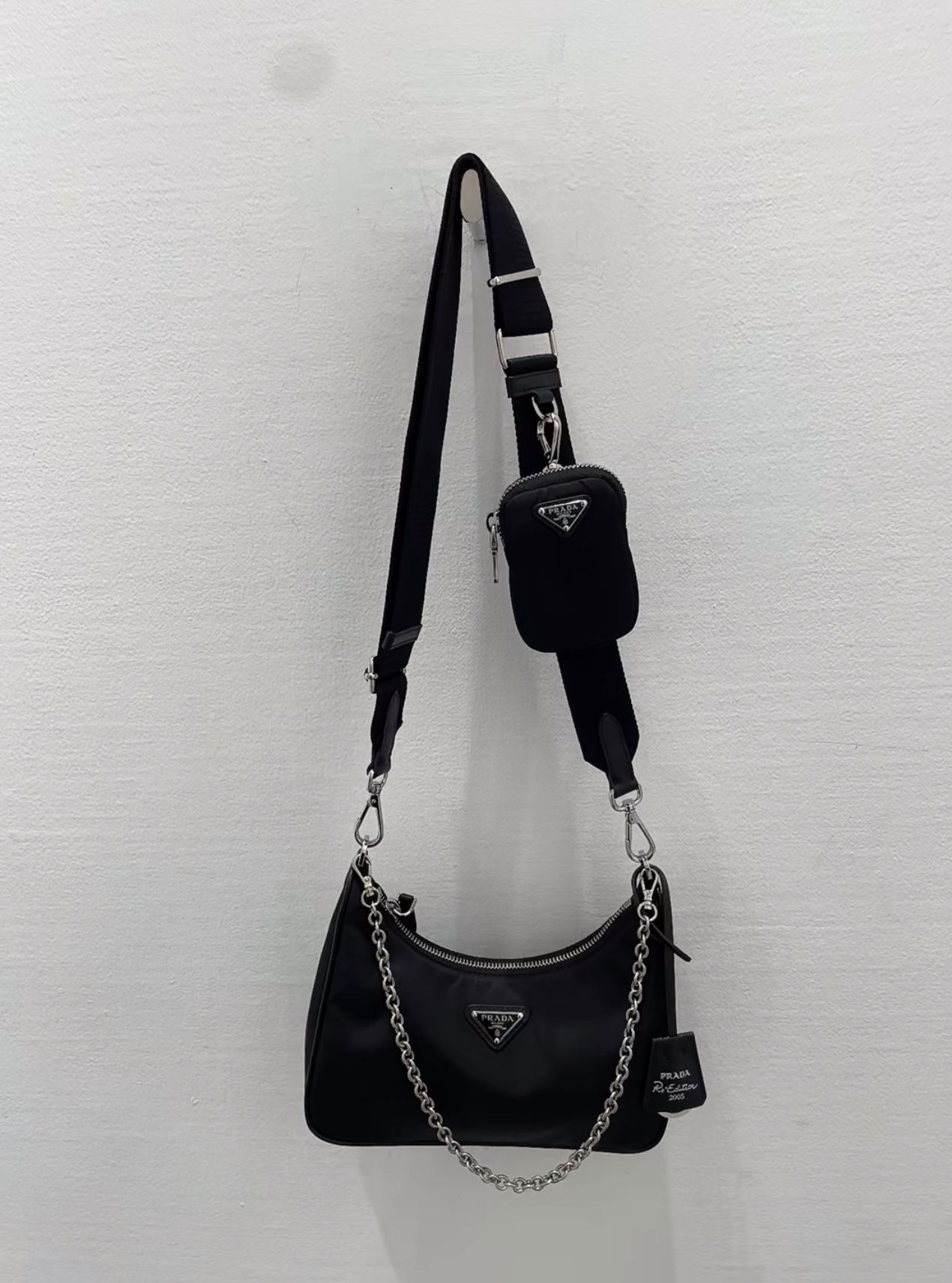 Prada Re-Edition 2005 Re-Nylon 3 In 1 bag
