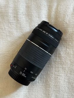 Canon EF 75-300mm f/4-5.6 III Telephoto Zoom Lens – Excellent Condition
