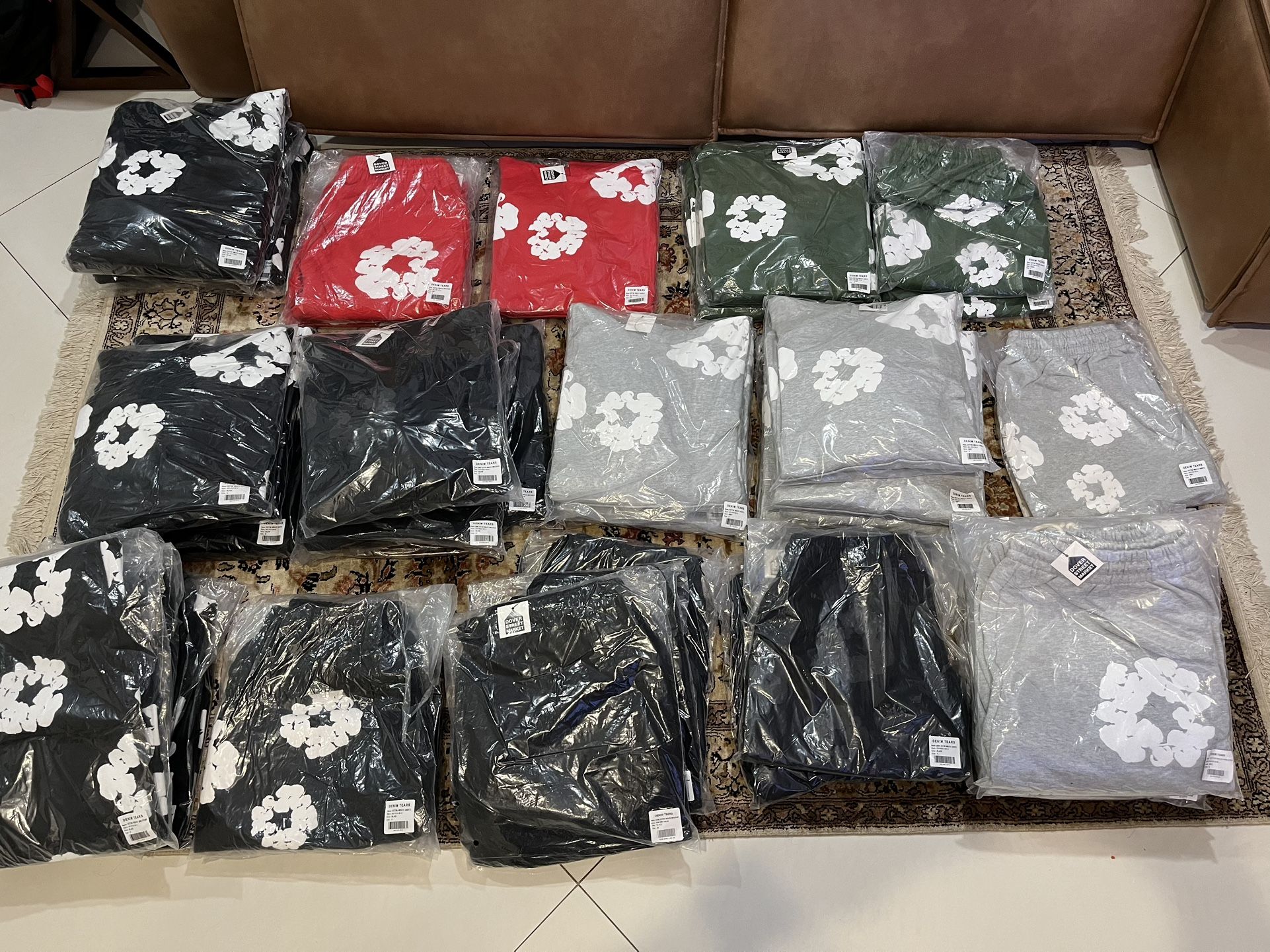 Denim Tear Hoodies/Sweatpants/Shorts