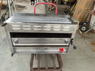American Range ARSB-36 Heavy Duty Restaurant Series 36" Wide Manual Dual Control Infrared Salamander Broiler Gas