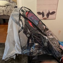 Stroller Plastic Cover 