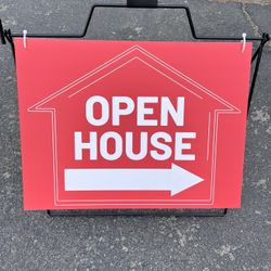 NEW 5 Open House Signs