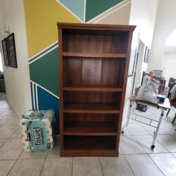 Wood Bookshelf