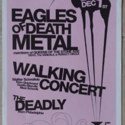 Eagles of Death Metal poster - Josh Homme QOTSA