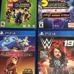PS4 games