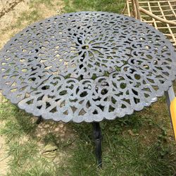 Cast Iron Outdoor table 