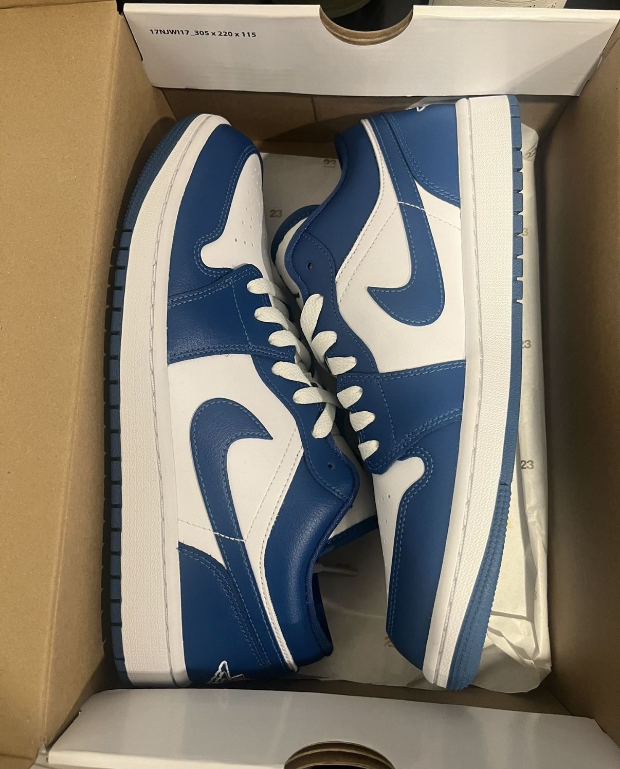 Jordan 1 Low Marina Blue 