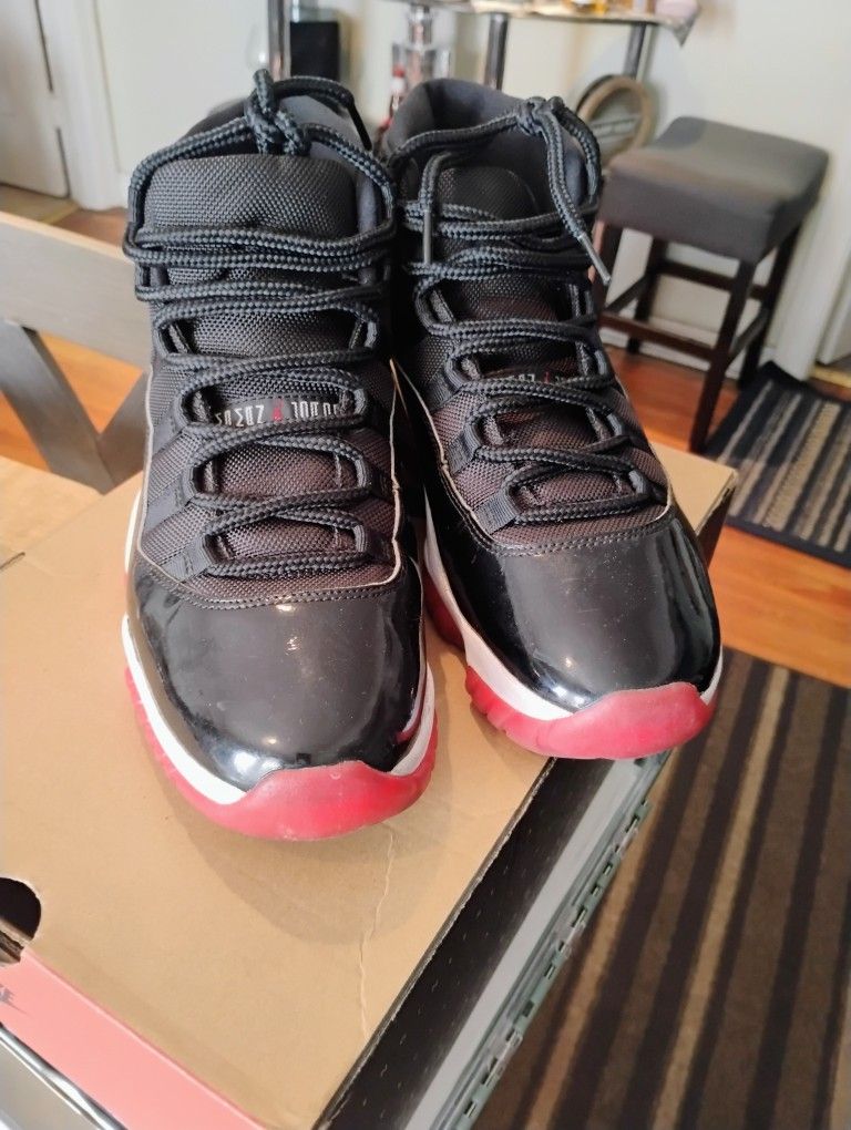 Retro Bread Air Jordan 11s.