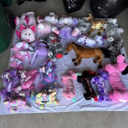 Stuffed animals like new pick and choose